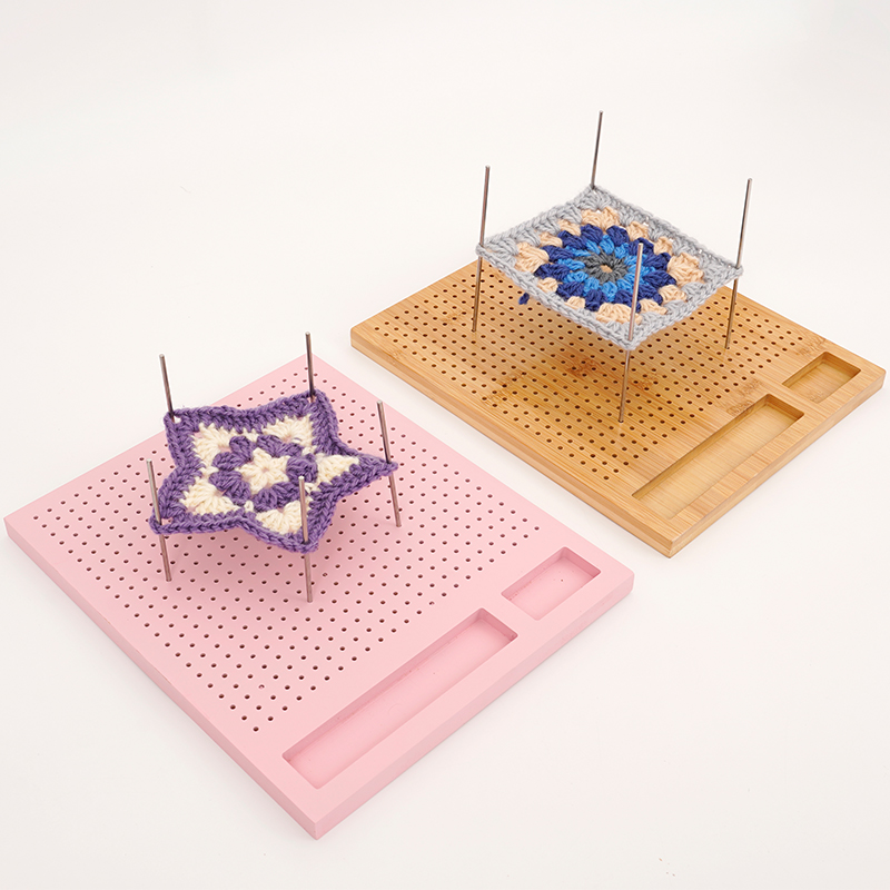 Woodworking Diy Projects - Tabla de Bloqueo para Crochet con