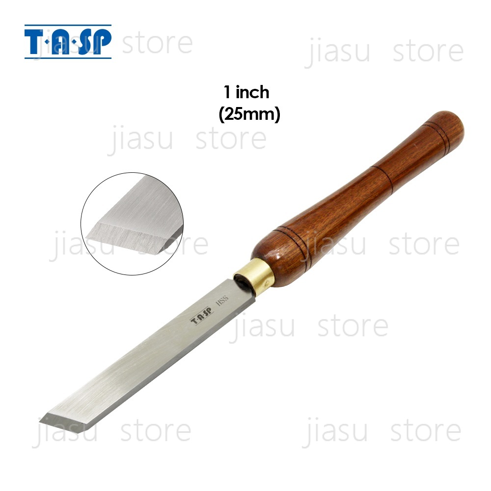 Skew Chisel Wood - TASP HSS Cincel oblicuo para torno