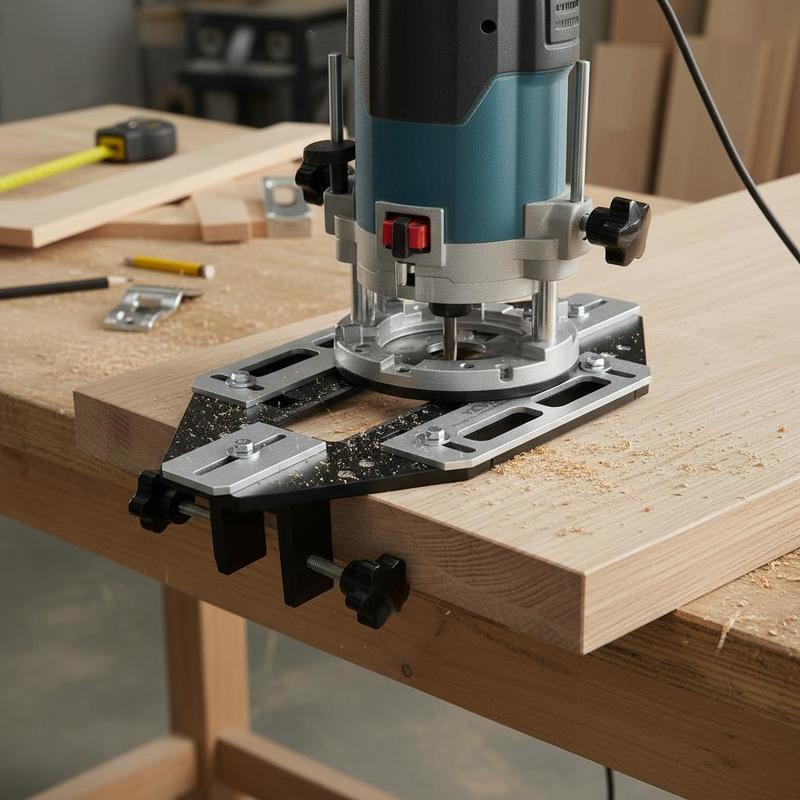Woodworking Clamp - Plantilla de mortaja de aleación de