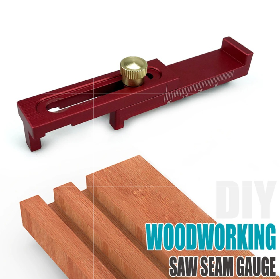 Woodworking Kerf - Medidor de llave de sierra de