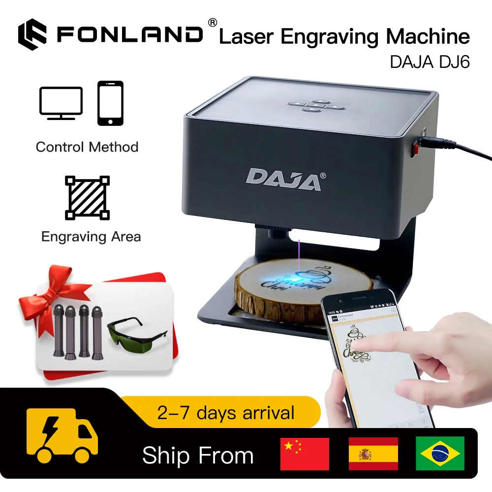Woodworking Manufacturing - Grabador láser DAJA CNC DIY DJ6