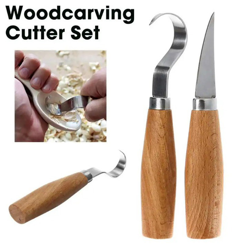 Woodworking Basics - Cuchillo de talla de madera, cincel,