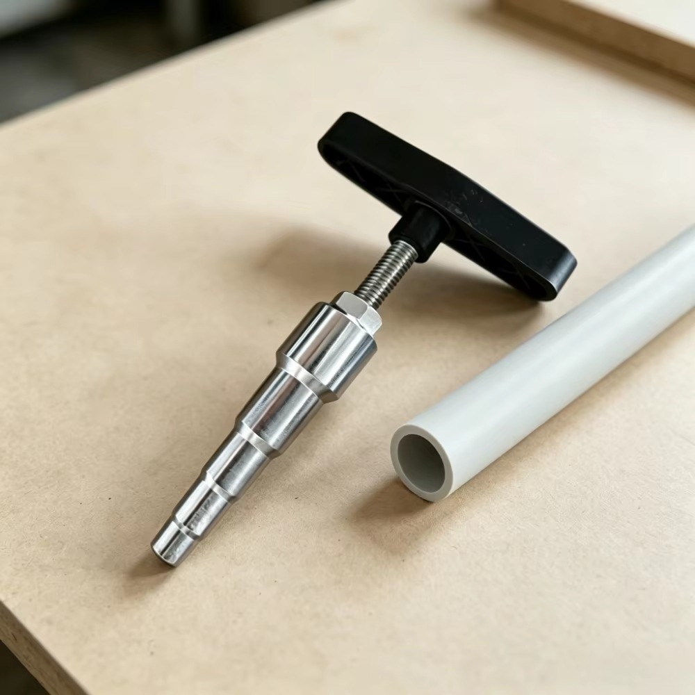 Woodworking Youtube - Expansor de Tubos Manual de Aluminio