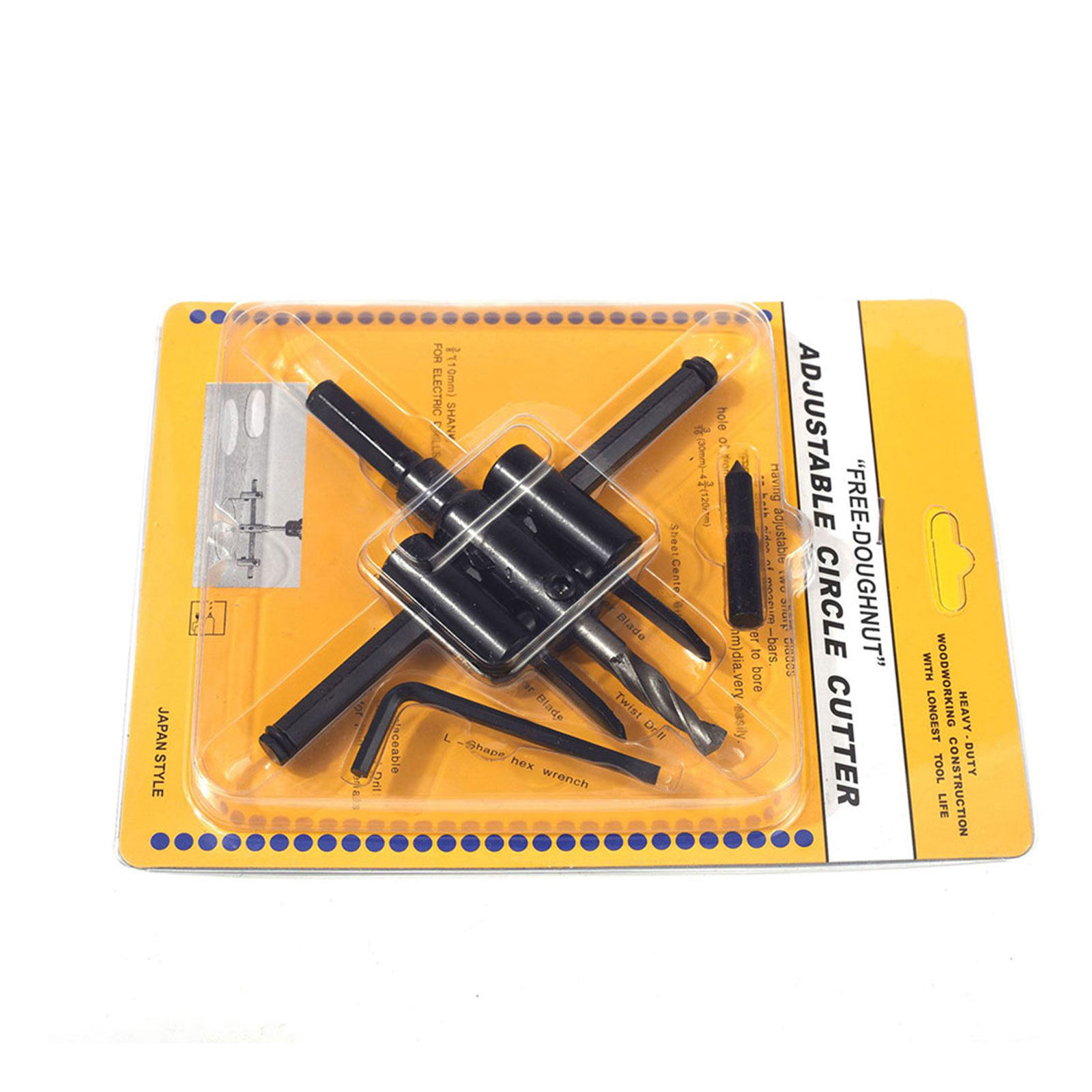 Woodworking Saw - Broca de sierra perforadora ajustable de