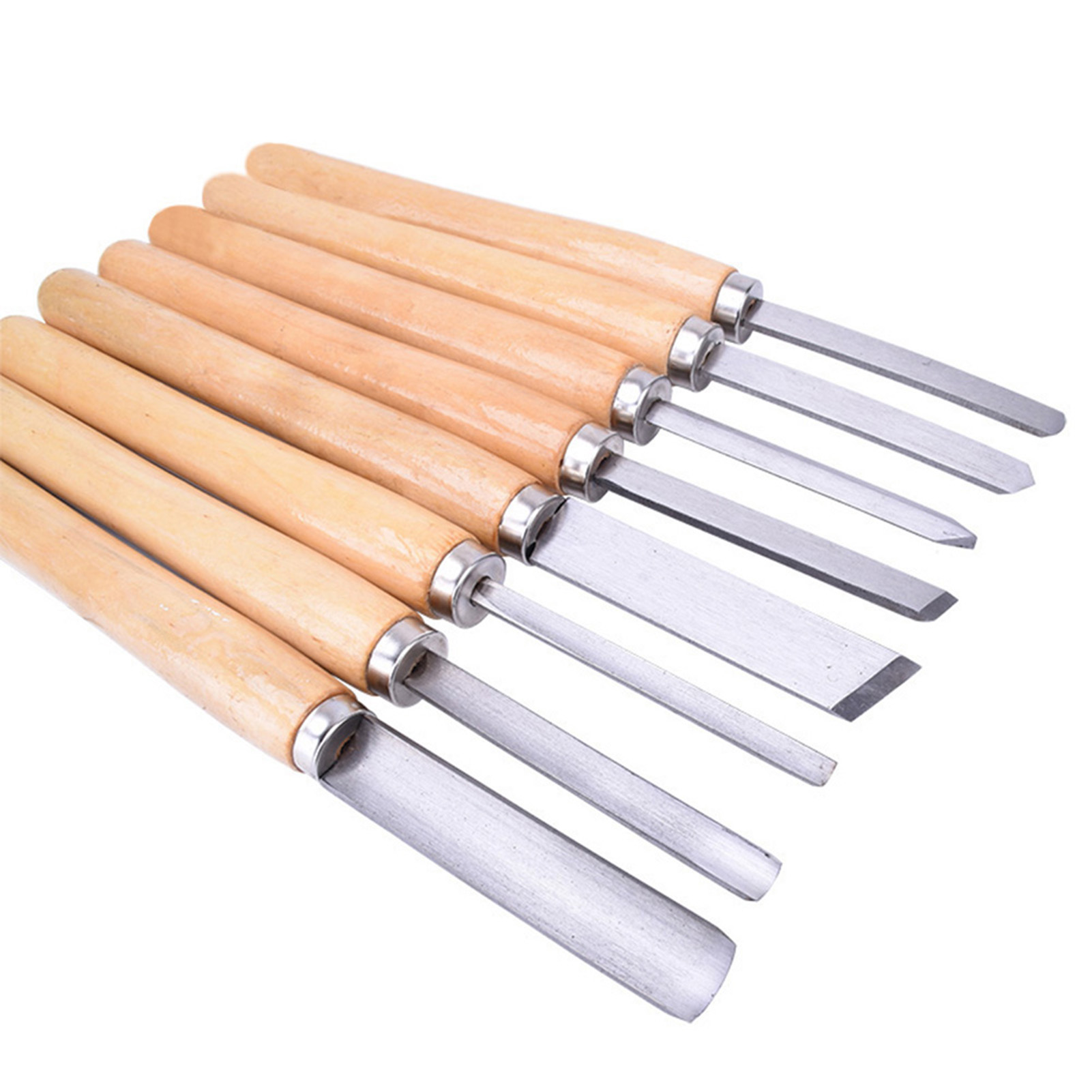 Skew Chisel Wood - Juego de cinceles para torno de