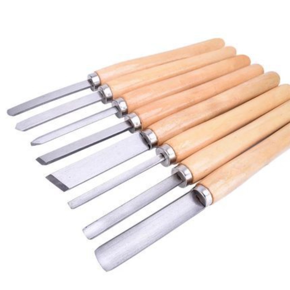 Skew Chisel Wood - Juego de Gubias para Tallar Madera,
