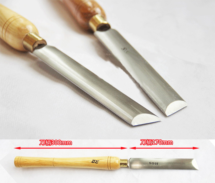 Cincel de madeja ovalado HSS,  - Skew Chisel Wood reseña y precio