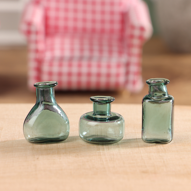 Mini florero de cristal en min - Woodworking Veneer reseña y precio