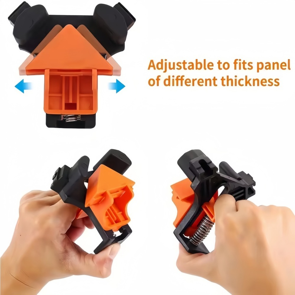 4 piezas 90 °   Abrazadera de  - Woodworking Basics reseña y precio