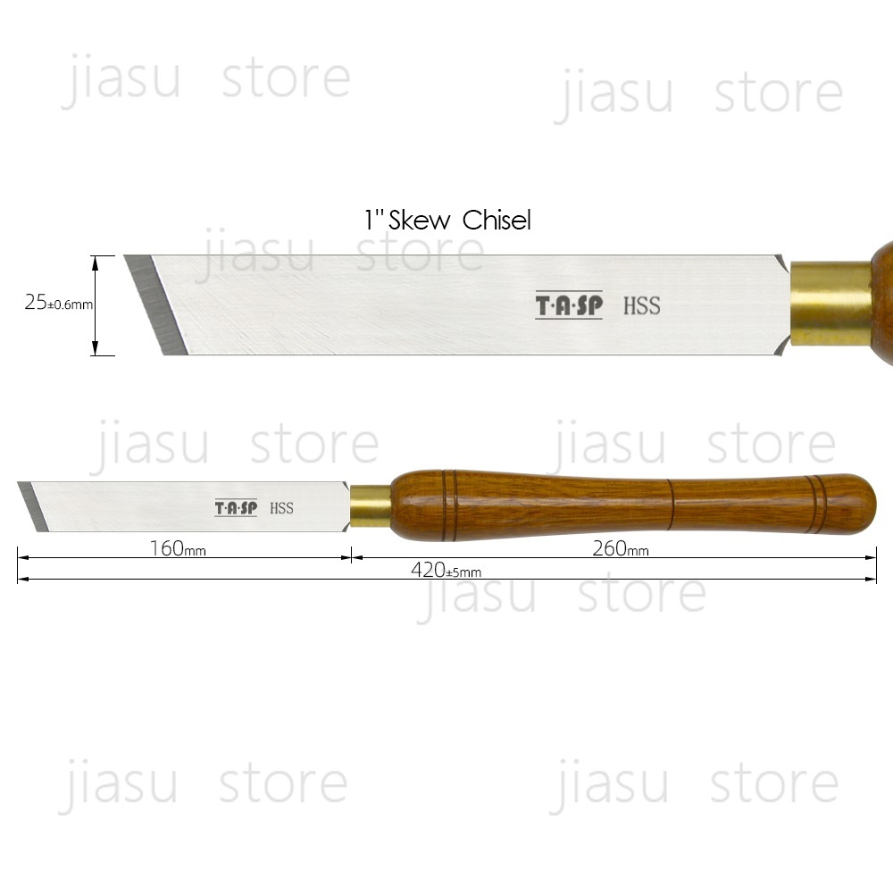 TASP HSS Cincel oblicuo para t - Skew Chisel Wood reseña y precio