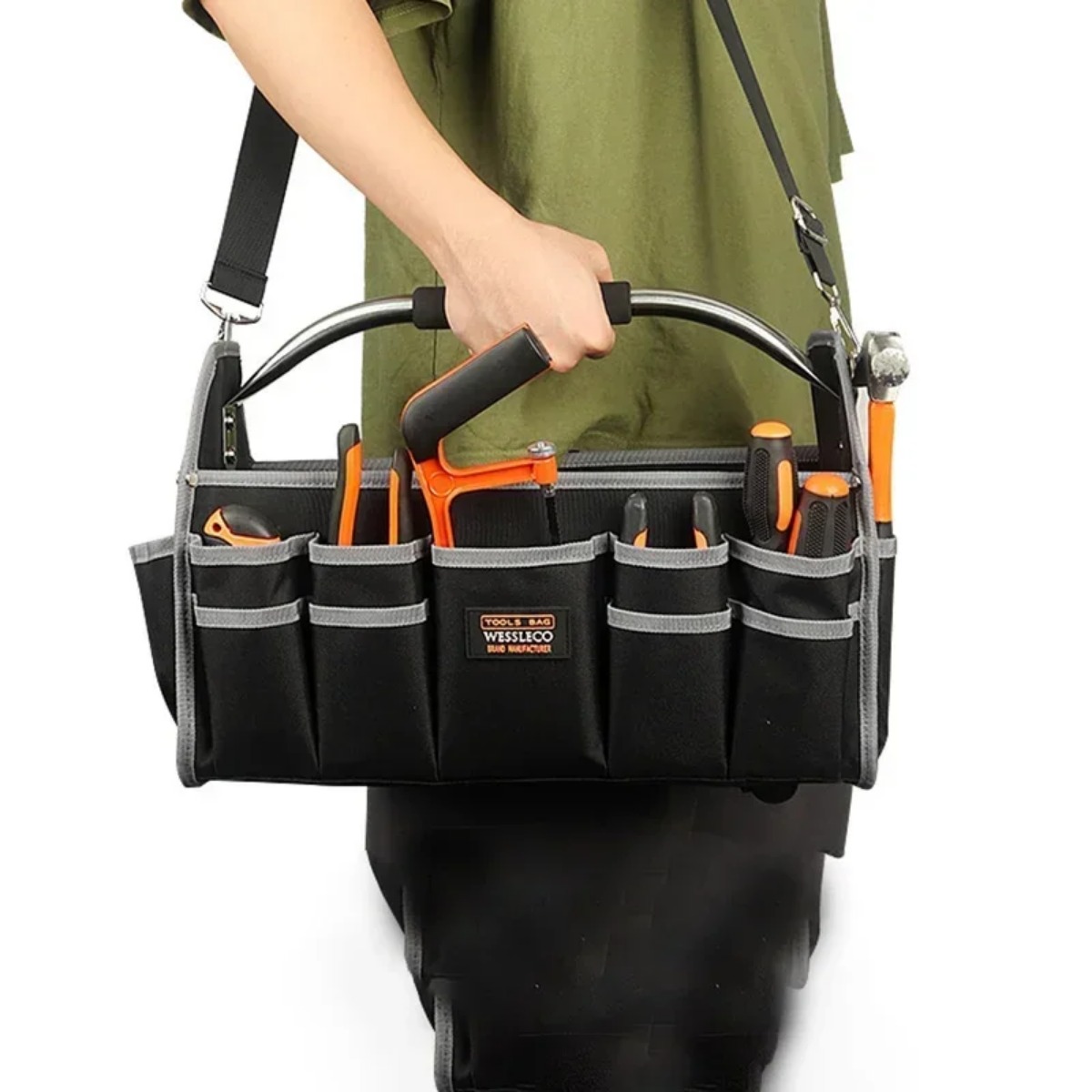 Bolsa de Herramientas de Tela  - Woodworking Youtube reseña y precio
