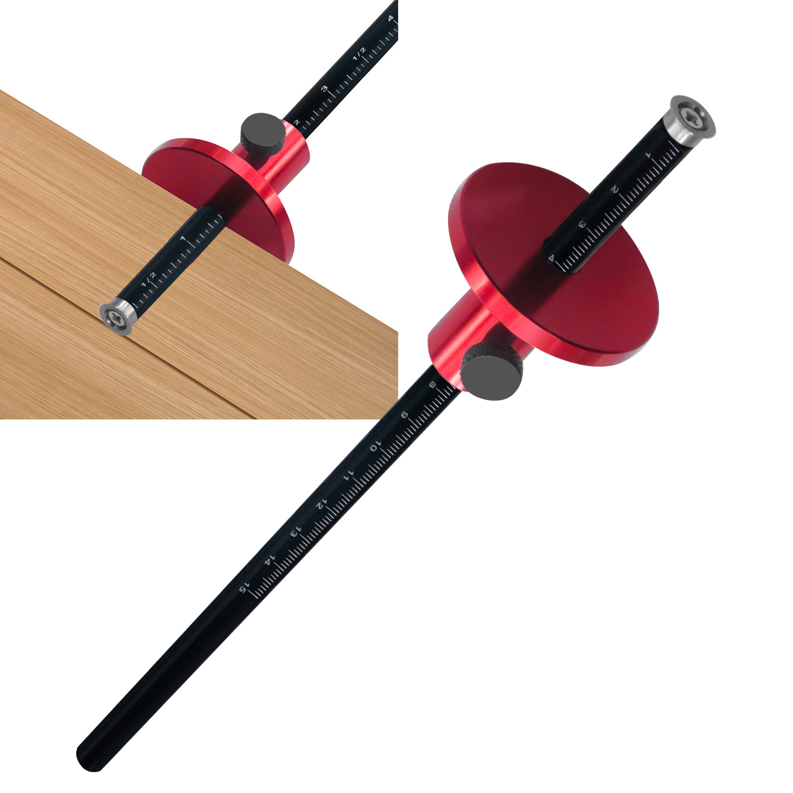 Calibrador de rueda con escala - Woodworking Diy Projects reseña y precio