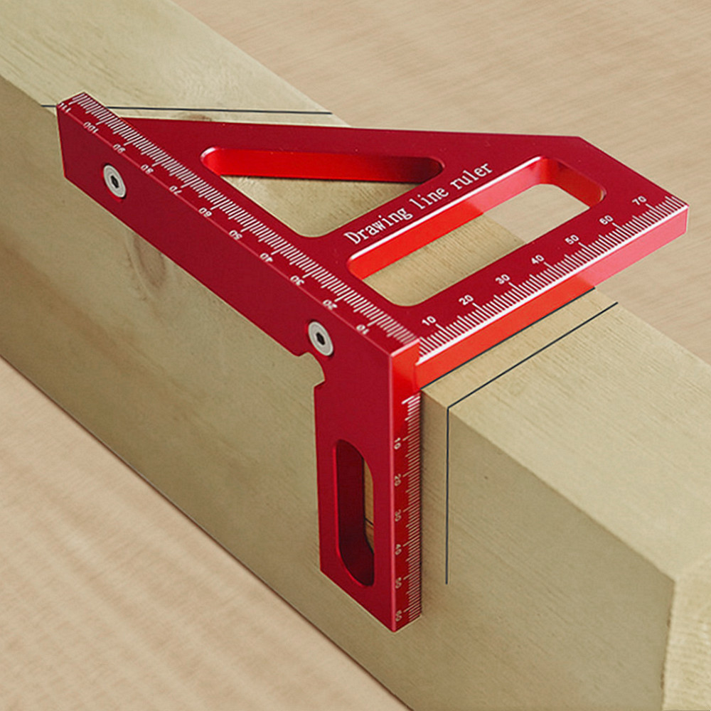 Regla Triangular de Aleación d - Woodworking For Engineers reseña y precio