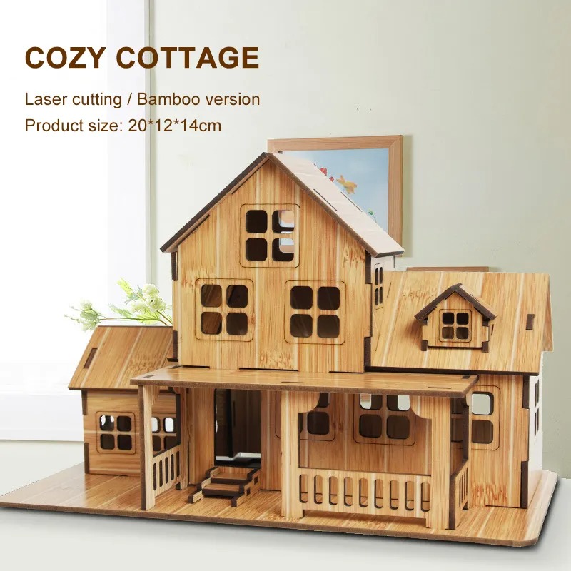 Rompecabezas 3D de madera: Kit - Woodworking Diy Projects reseña y precio