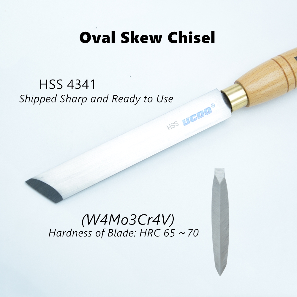 UCDO HSS 26mm torneado de made - Skew Chisel Wood reseña y precio
