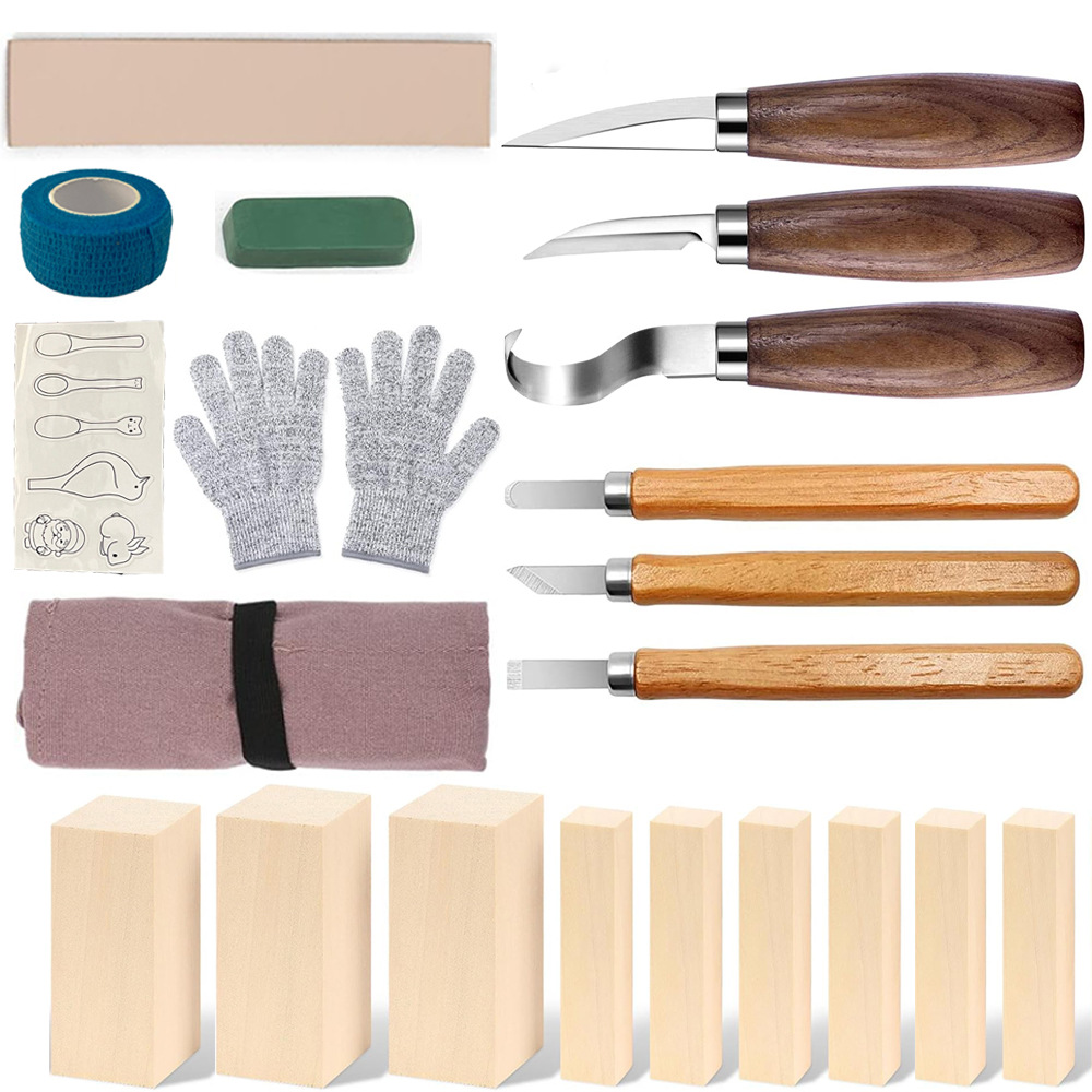 Juego de cuchillos para tallar - Woodworking Knife reseña y precio