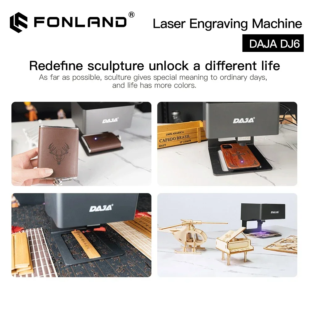 Grabador láser DAJA CNC DIY DJ - Woodworking Manufacturing reseña y precio