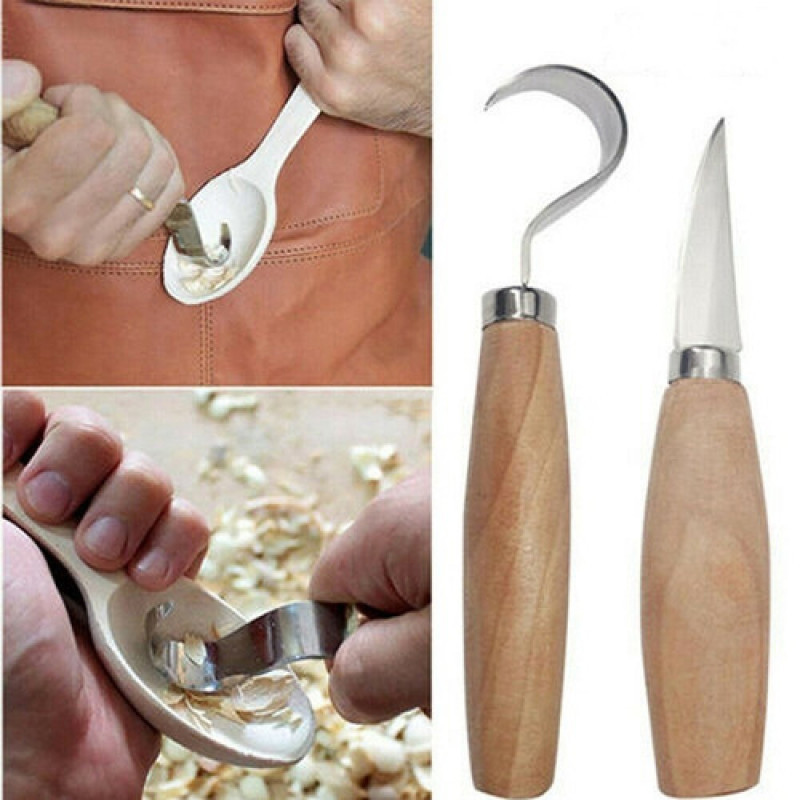 Cuchillo de talla de madera, c - Woodworking Basics reseña y precio