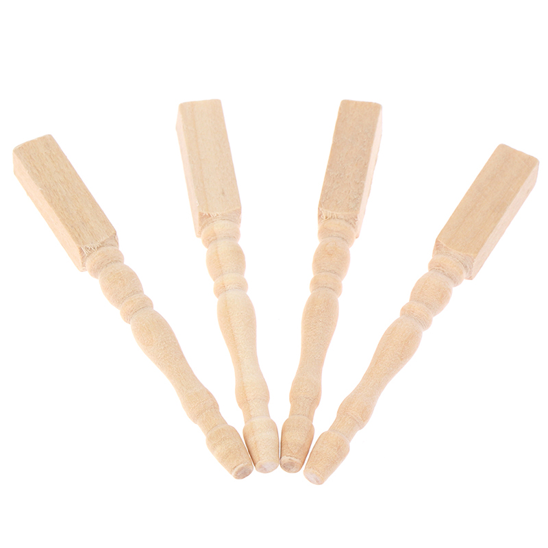 ● Juego de 4 Patas de Mesa de  - Woodworking Veneer reseña y precio