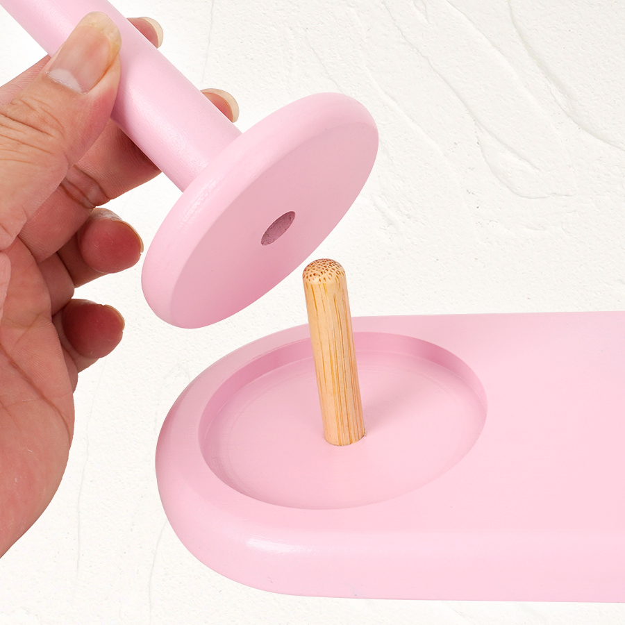 Soporte de hilo de madera de d - Woodworking Diy Projects reseña y precio