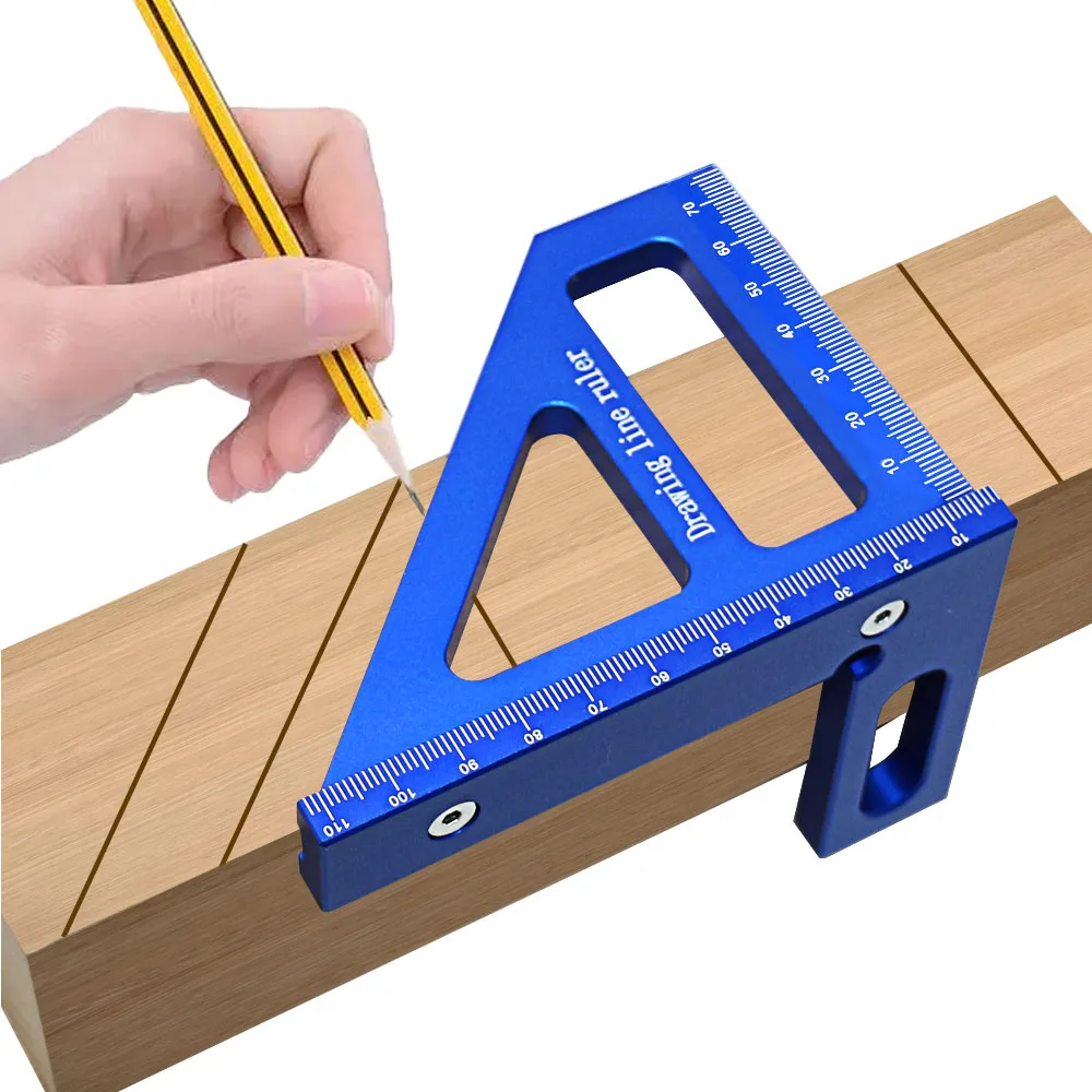 Regla Triangular de Aleación d - Woodworking For Engineers reseña y precio