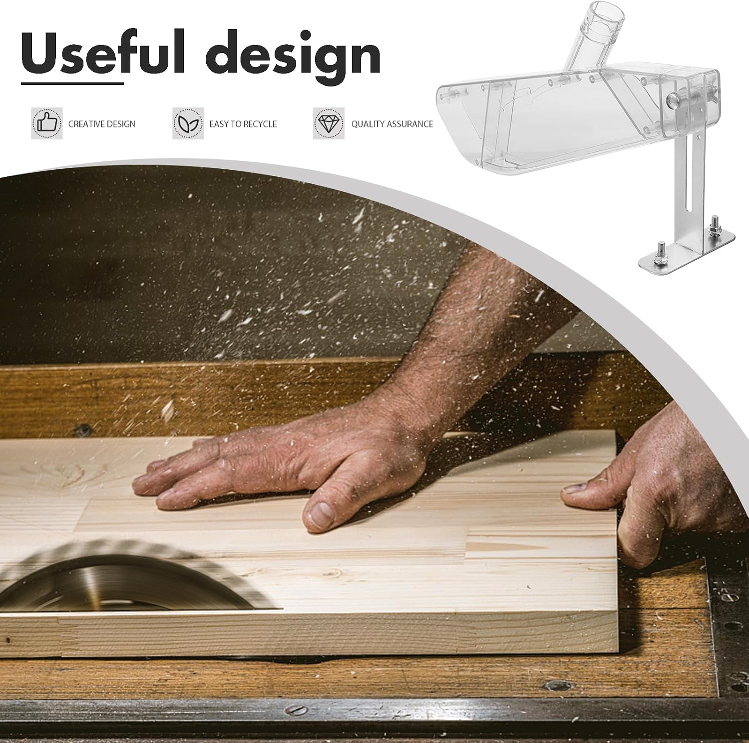 Cubierta Protectora Transparen - Woodworking Essentials reseña y precio