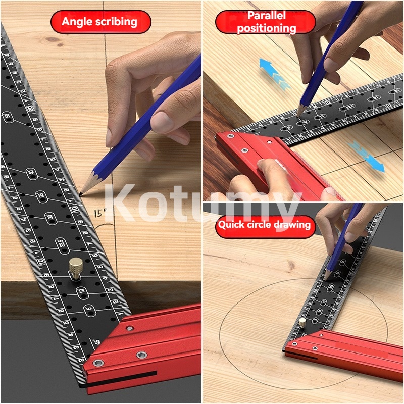 Regla de Ángulo para Carpinter - Woodworking Multi Tool reseña y precio