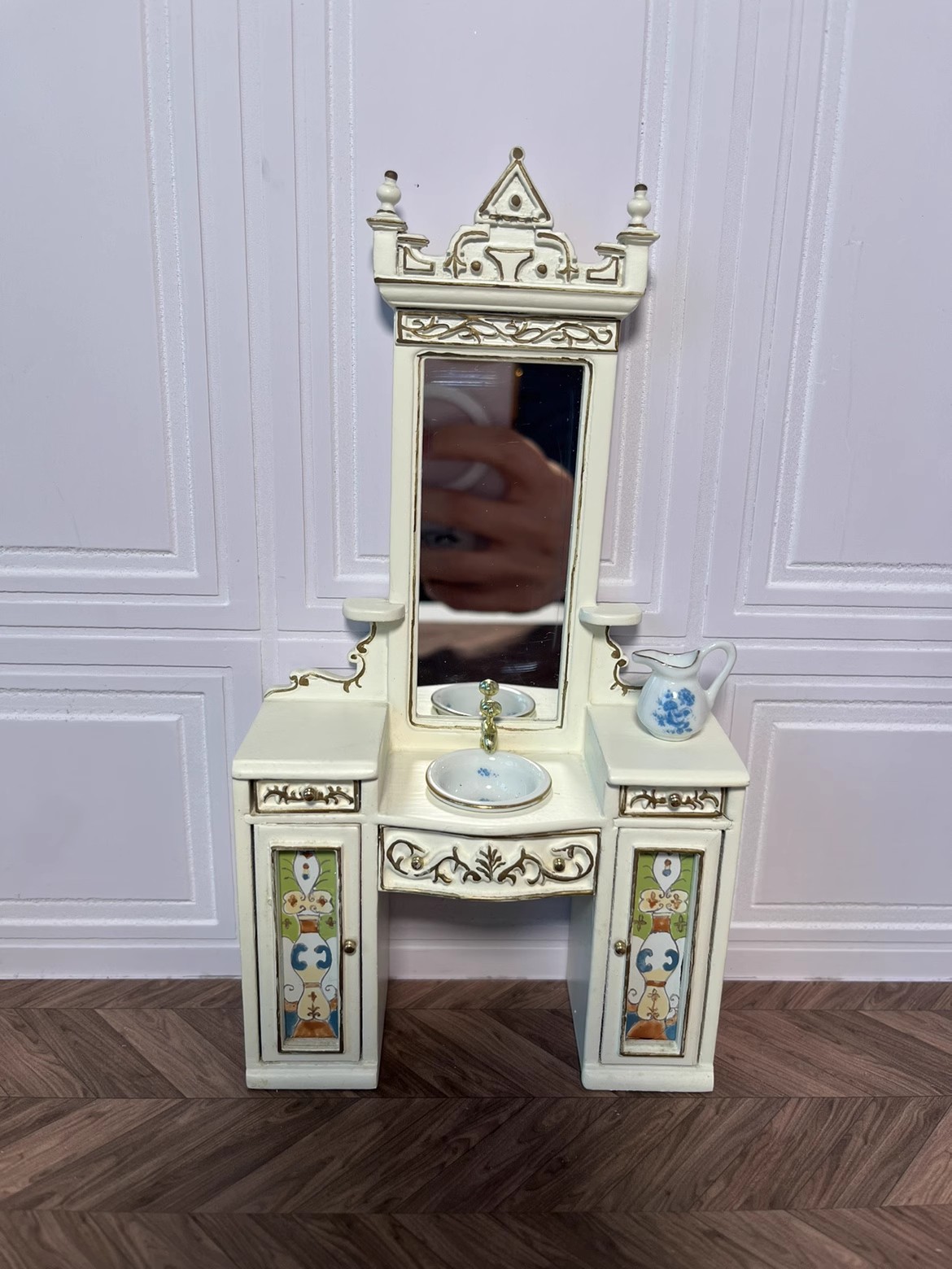 Muebles de casa de muñecas en  - Woodworking Veneer reseña y precio