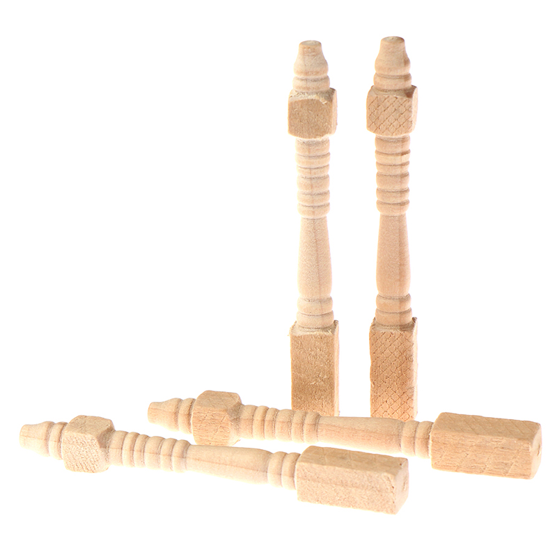 4 Uds. 1:12 casa de muñecas en - Woodworking Veneer reseña y precio