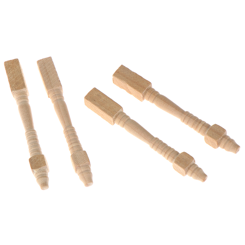 4 Uds. 1:12 casa de muñecas en - Woodworking Veneer reseña y precio